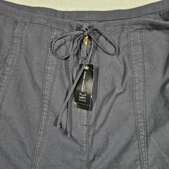 INC Skirt Size 20W Flare A Line Black Classic Minimalist Goth Western Church - Picture 8 of 13